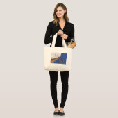 Een mast van perspectief grote tote bag (Voorkant (model))