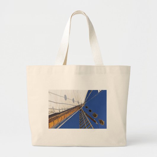 Een mast van perspectief grote tote bag (Voorkant)