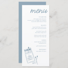 Een match gemaakt in Heaven Wedding Dinner Menu