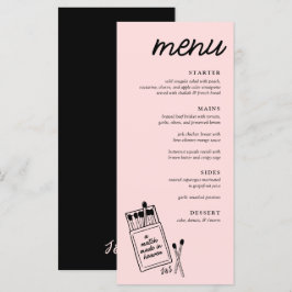 Een match gemaakt in Heaven Wedding Dinner Menu