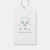 Een match Made in Heaven Bachelorette Cadeaulabel (Voorkant)