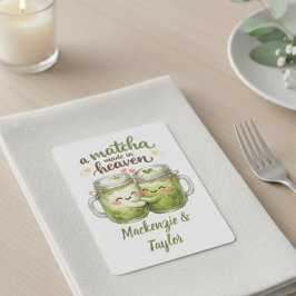 Een Matcha die in de Hemel is Gemaakt Schattig Gra Pokerkaarten