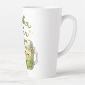 Een Matcha Hemel op Aarde Schattig Grappige Woords Latte Mok (Rechts)