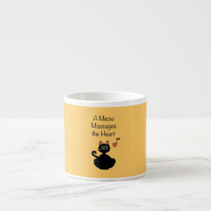 Een Mauauw Masseert het hart Espresso Kop
