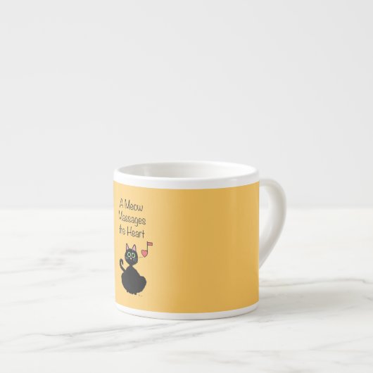 Een Mauauw Masseert het hart Espresso Kop (Voorkant rechts)