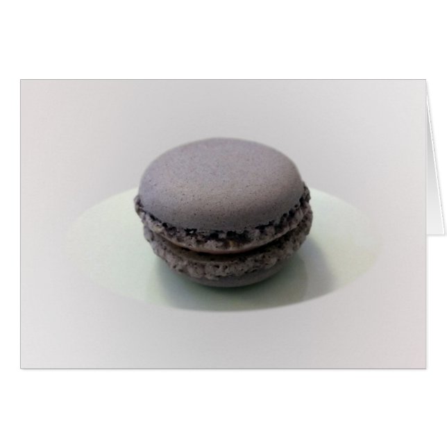 een mauve macaron (Voorkant Horizontaal)