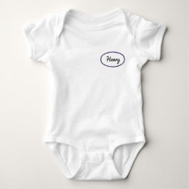 Een Mechanic Baby Outfit voor Henry! Romper