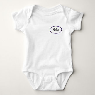 Een Mechanic Baby Outfit voor Nolan! Romper