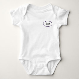 Een Mechanic Baby Outfit voor Saint! Romper