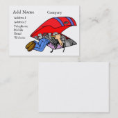 Een  Mechanics Business/Profile Card Visitekaartje (Voorkant / Achterkant)