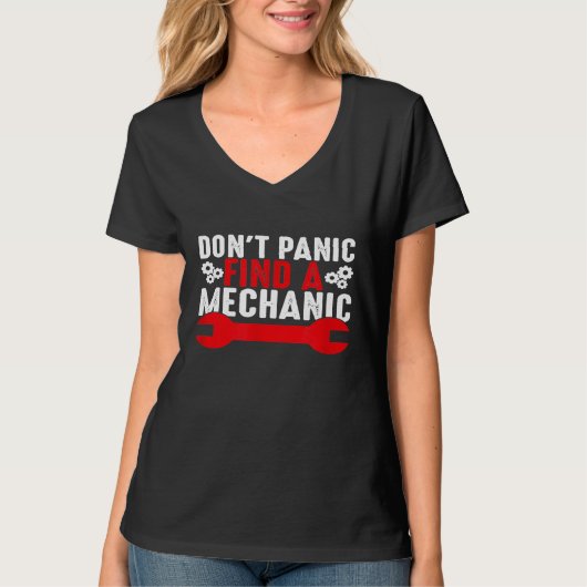Een mechanisme zoeken t-shirt (Voorkant)