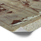 Een mediaan die hulde brengt aan koning Darius Poster (Hoek)