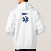 Een Medic Ster van Leven Hoodie (Achterkant)