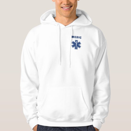 Een Medic Ster van Leven Hoodie (Voorkant)