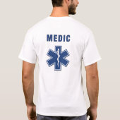 Een Medic Ster van Leven T-shirt (Achterkant)