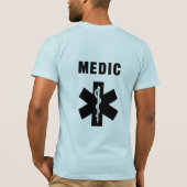 Een Medic Ster van Leven T-shirt (Achterkant)