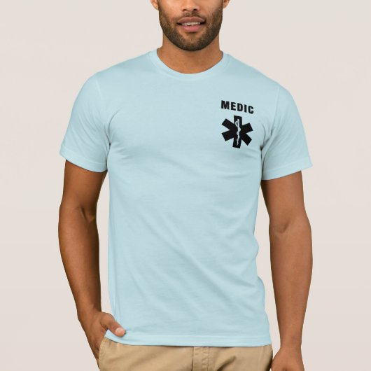 Een Medic Ster van Leven T-shirt (Voorkant)