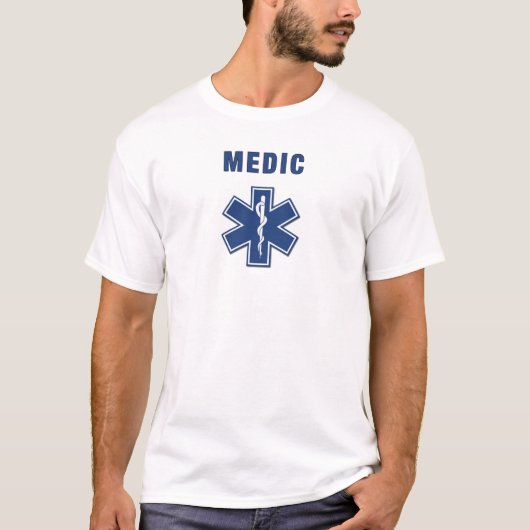 Een Medic Ster van Leven T-shirt (Voorkant)