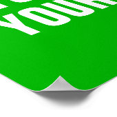 Een medisch kwetsbaar Draag een masker Poster (Hoek)