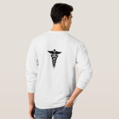 Een medisch symbool t-shirt (Achterkant volledig)