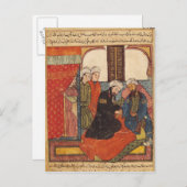 Een medische raadpleging briefkaart (Voorkant / Achterkant)