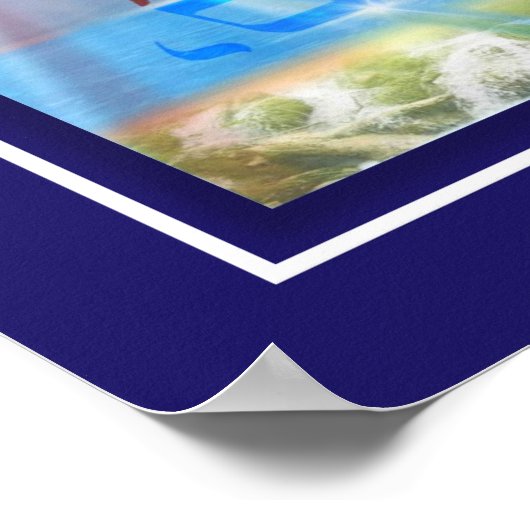 Een Meditation on Binah (Understanding) Gicleé Art Poster (Hoek)