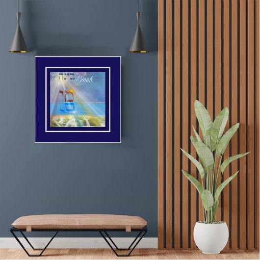 Een Meditation on Binah (Understanding) Gicleé Art Poster