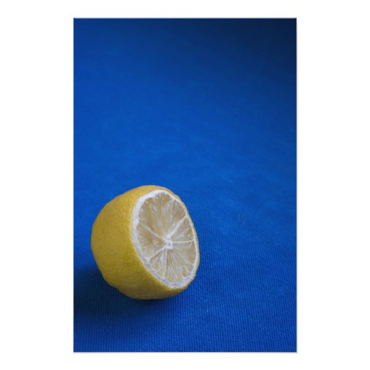 Een mediterrane Lemon Foto Afdruk (Voorkant)