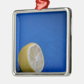 Een mediterrane Lemon Metalen Ornament (Links)