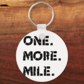 Eén. Meer. Mile. Sleutelhanger (Voorkant)