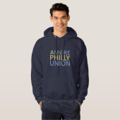 Een meer Philly Union - Mannen Hoodie (Voorkant volledig)