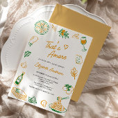 Een meer rustiek Italiaans Vrijgezellenfeest Kaart