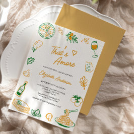 Een meer rustiek Italiaans Vrijgezellenfeest Kaart