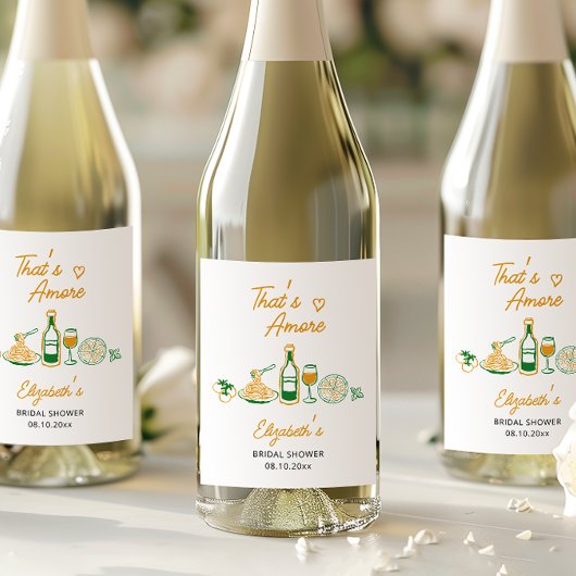 Een meer rustiek Italiaans Vrijgezellenfeest Wijn Etiket