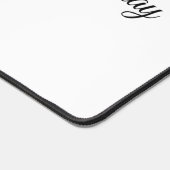 Een meesterwerk bureau mat (Hoek)