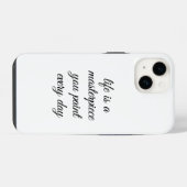 Een Meesterwerk iPhone Hoes Hoesje (Achterkant horizontaal)