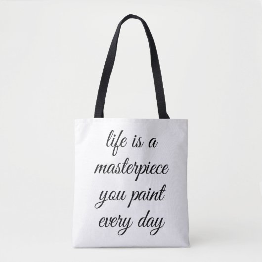 Een Meesterwerk Schouder Tote Tas (Voorkant)