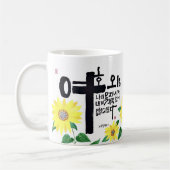 Een meesterwerk van Korea Sohak kalligrafie Koffiemok (Links)