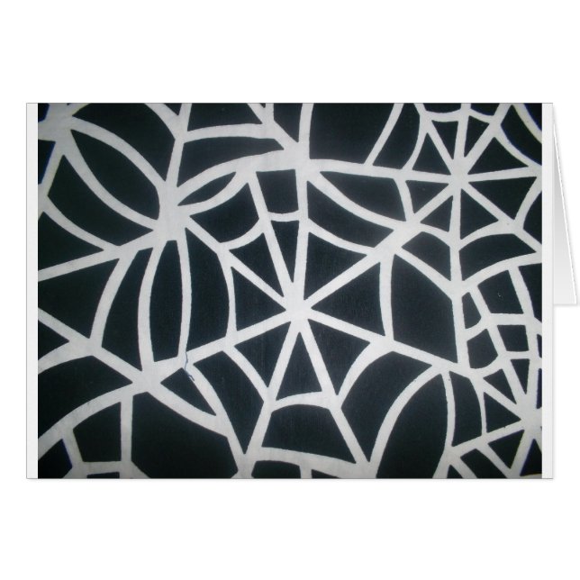 Een meesterwerk van Natuur: een spinnenweb. (Voorkant Horizontaal)