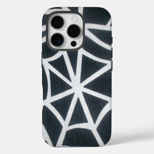 Een meesterwerk van Natuur: een spinnenweb. Case-Mate iPhone Case (Achterkant)