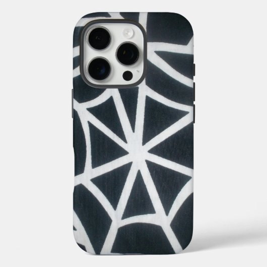 Een meesterwerk van Natuur: een spinnenweb. Case-Mate iPhone Case (Achterkant)