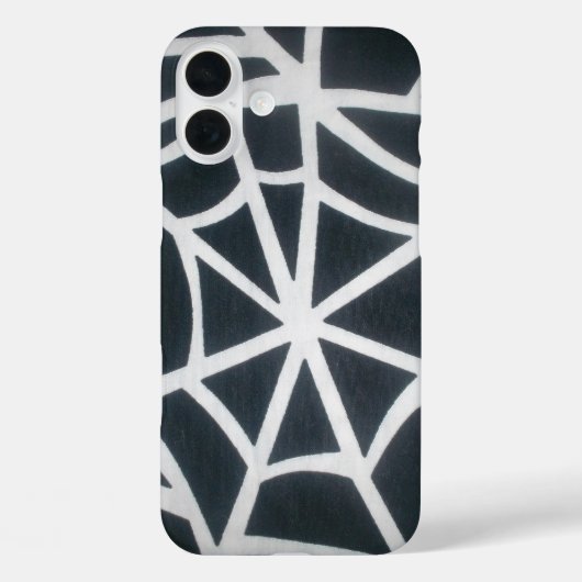 Een meesterwerk van Natuur: een spinnenweb. Case-Mate iPhone Case (Achterkant)