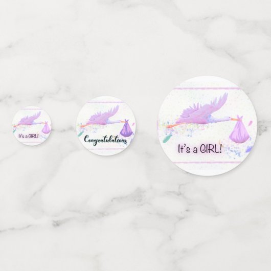 een meisje confetti (Voorkanten)