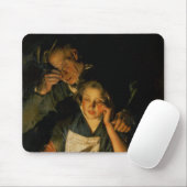 Een meisje dat een brief leest muismat (Met muis)