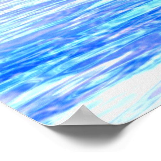 Een meisje dat flute speelt poster (Hoek)