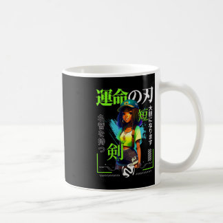Een meisje dat houdt van Anime Black Girl Game Lov Koffiemok