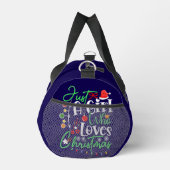 Een meisje dat houdt van Kerstmis-64714 Plunjezak (Rechts)