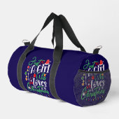 Een meisje dat houdt van Kerstmis-64714 Plunjezak (Rechterhoek)