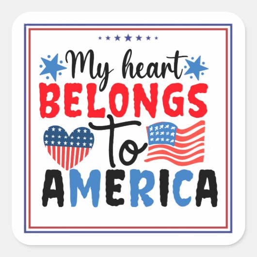 Een meisje dat houdt van Kerstmis-64714 Vierkante Sticker (Voorkant)