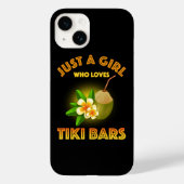 Een meisje dat houdt van Tiki Bars Case-Mate iPhone Case (Achterkant)